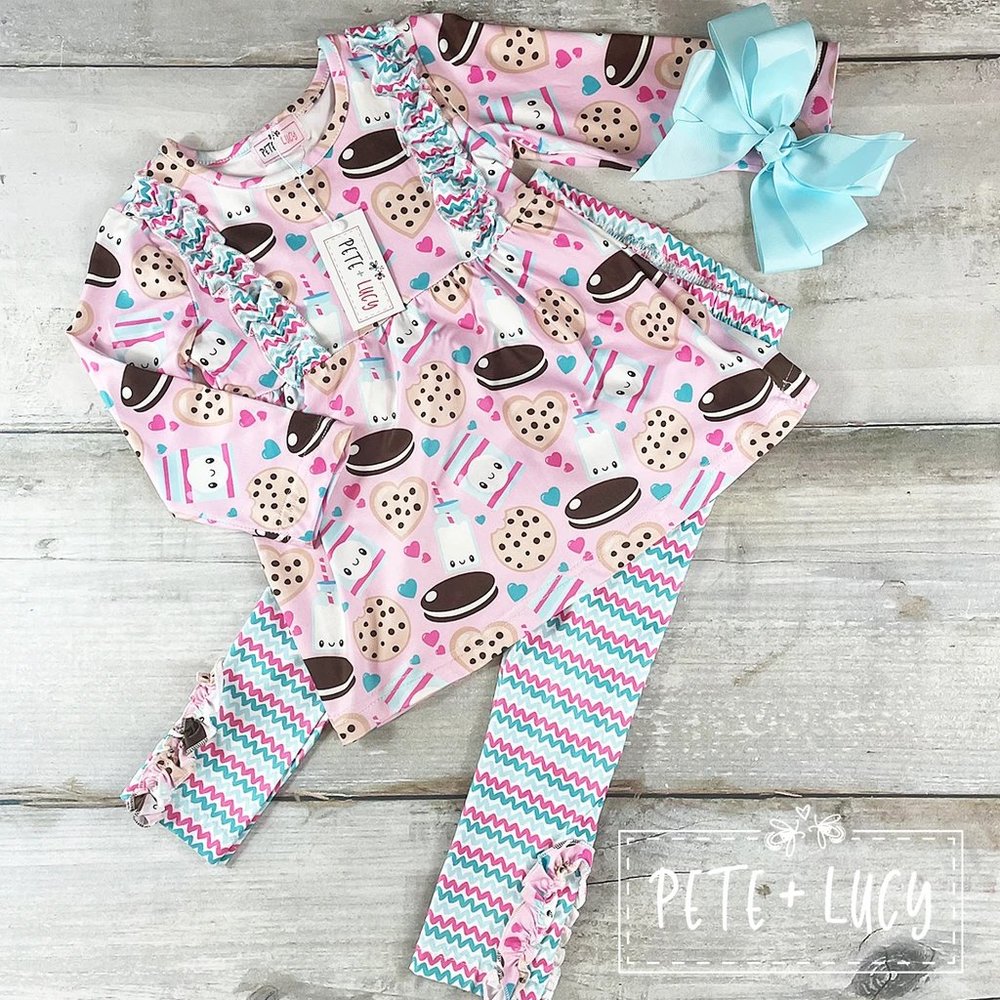 Milk and Cookies Legging Set